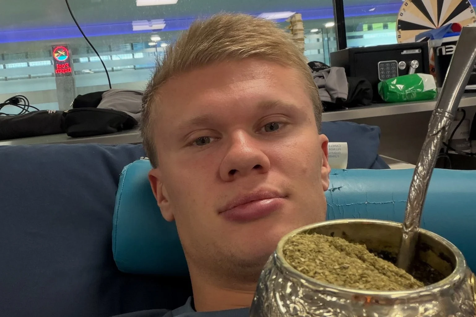 Totalmente argentinizado: Erling Haaland se declaró fanático del mate y le agradeció a tres jugadores de la Selección