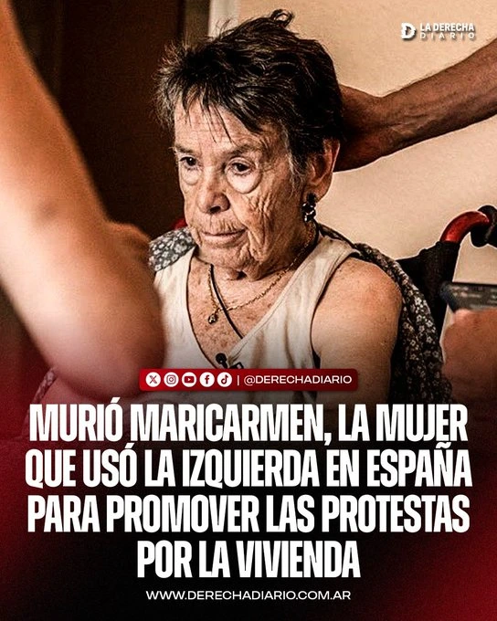 Murió Maricarmen