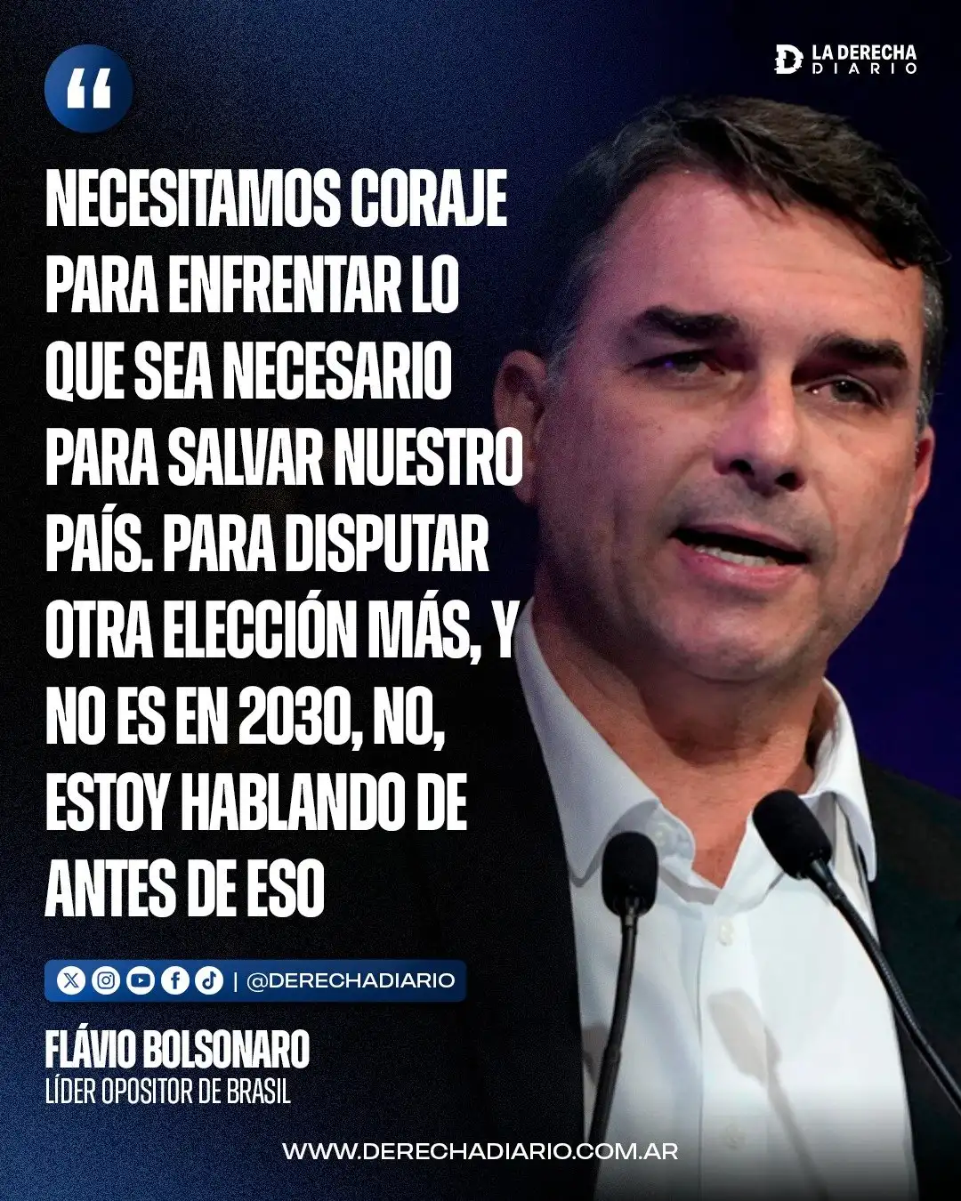 Flavio Bolsonaro.