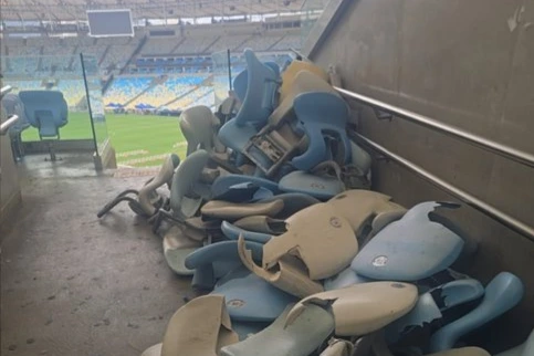 Flamengo denunció vandalismo en el Maracaná luego del partido entre Vasco da Gama y Boca