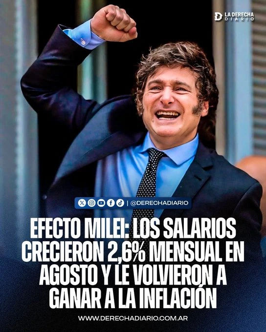 El presidente, Javier Milei.