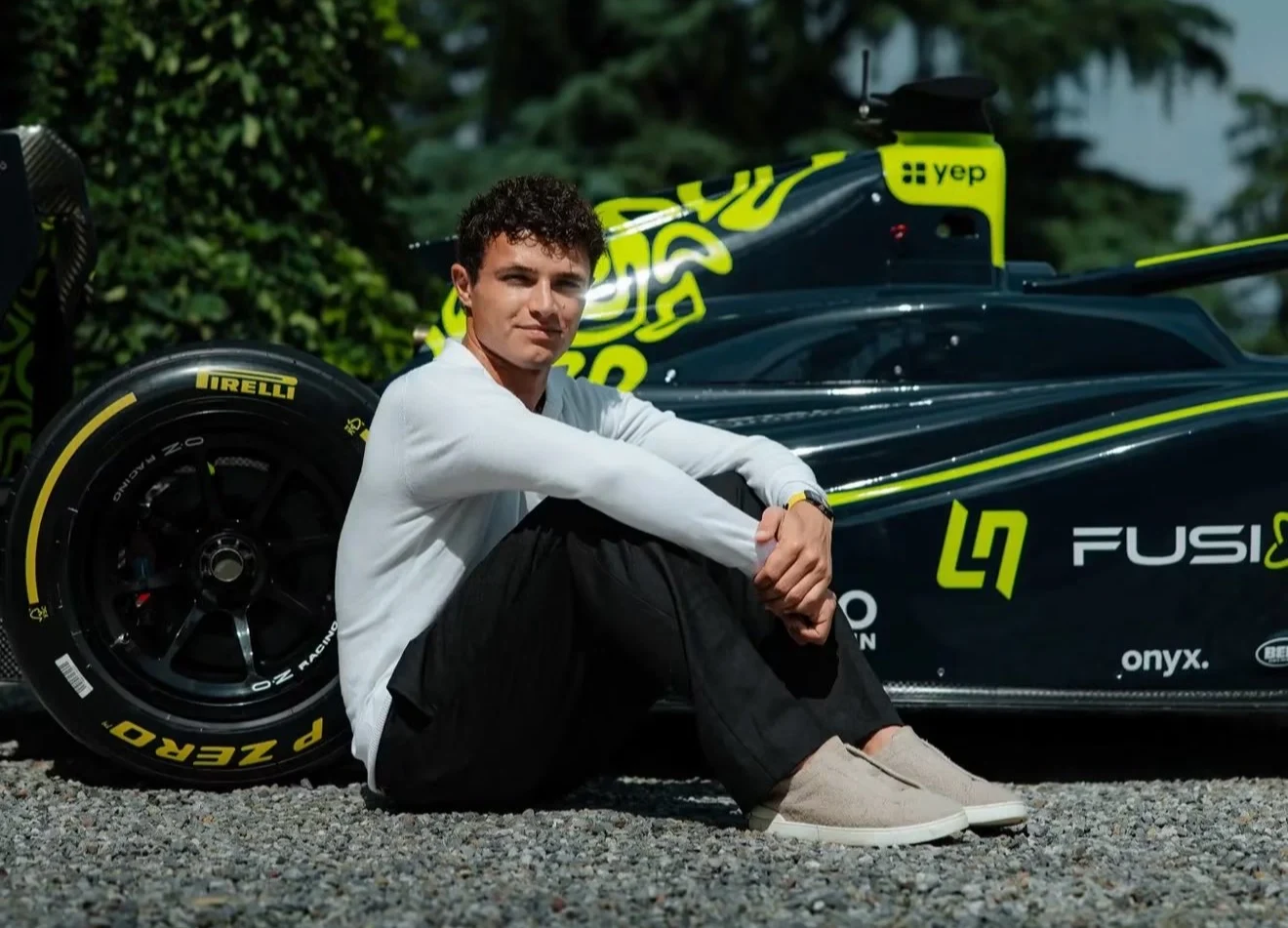 Lando Norris presentó LN4 Legacy Programme, destinado a jóvenes pilotos
