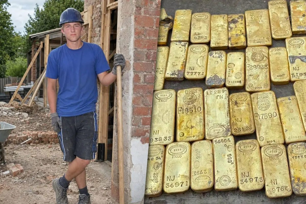 Un estudiante de 18 años encontró oro valuado en 39 millones de dólares en Bélgica