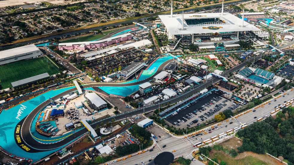 The Miami GP could be affected by thunderstorms