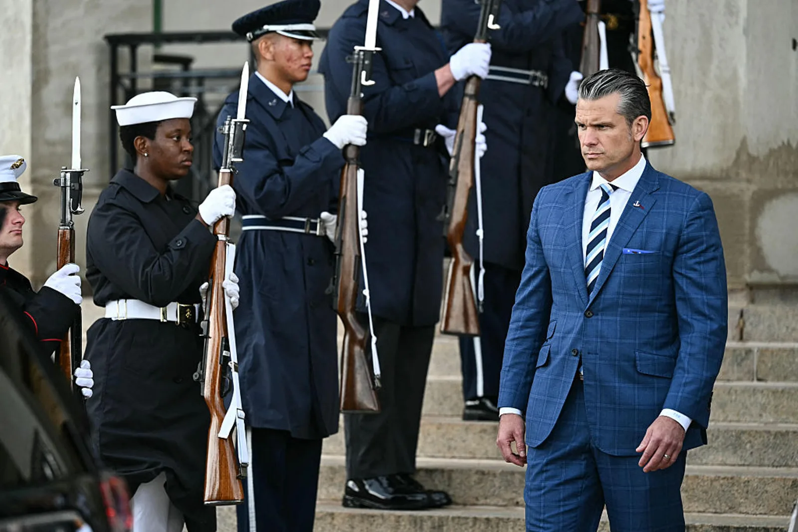 The U.S. Secretary of War promotes new guidelines related to hormonal issues in the Armed Forces