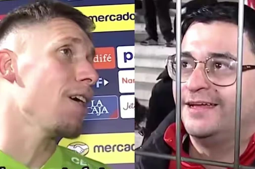 El insólito truco de un hincha de Instituto para distraer a los arqueros rivales