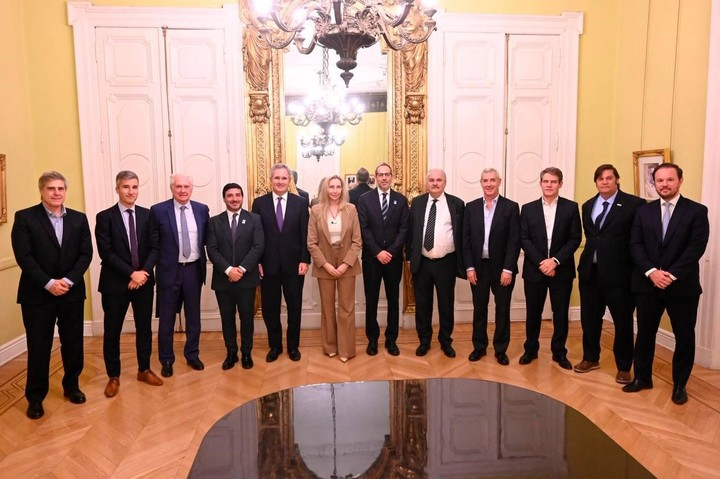 Karina Milei se reunió con empresarios exportadores de carne el pasado 8 de abril.