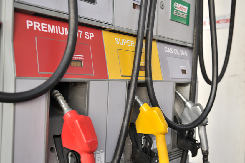 48% of the fuel price in Uruguay goes to taxes.