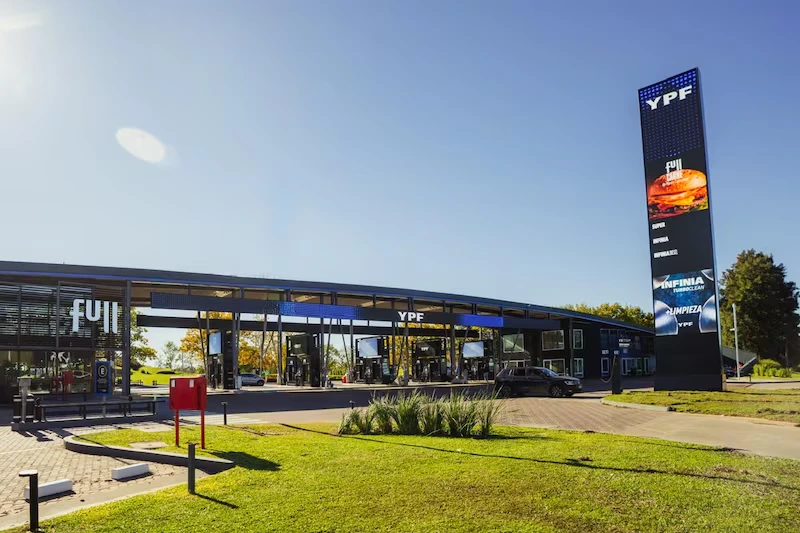 Estación de servicio de YPF