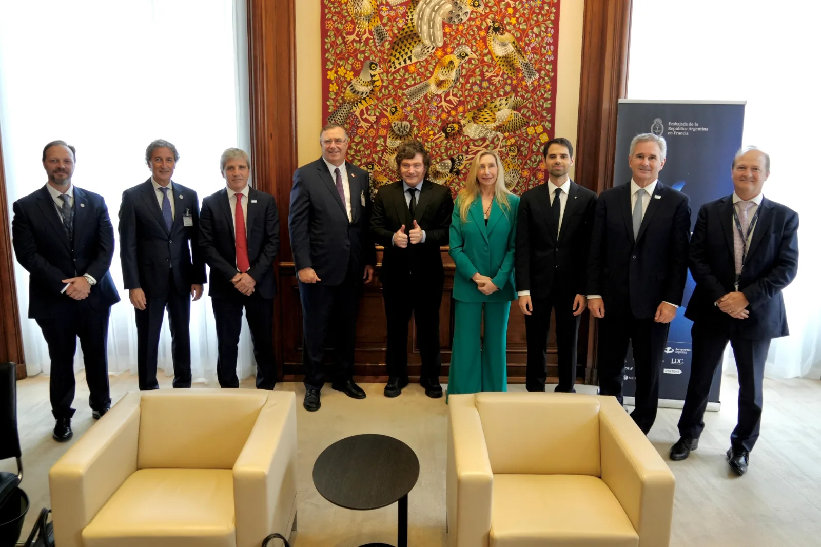 Milei ante inversores en París: “2028 va a ser el mejor año económico de nuestra historia”