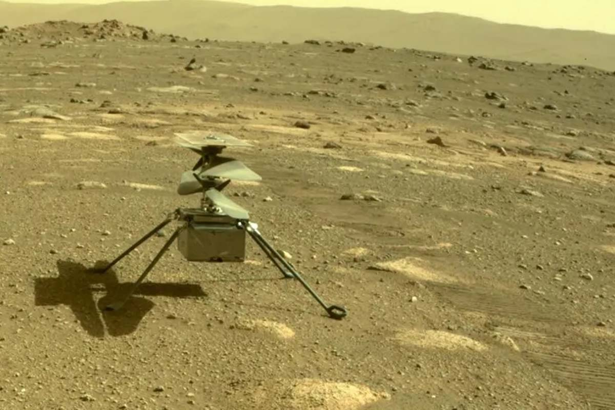 El antecedente en Marte: la tecnología de Ingenuity