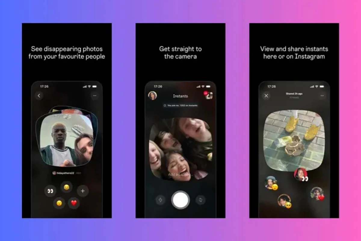 El concepto está alineado con la idea de compartir contenido “real life, real quick”