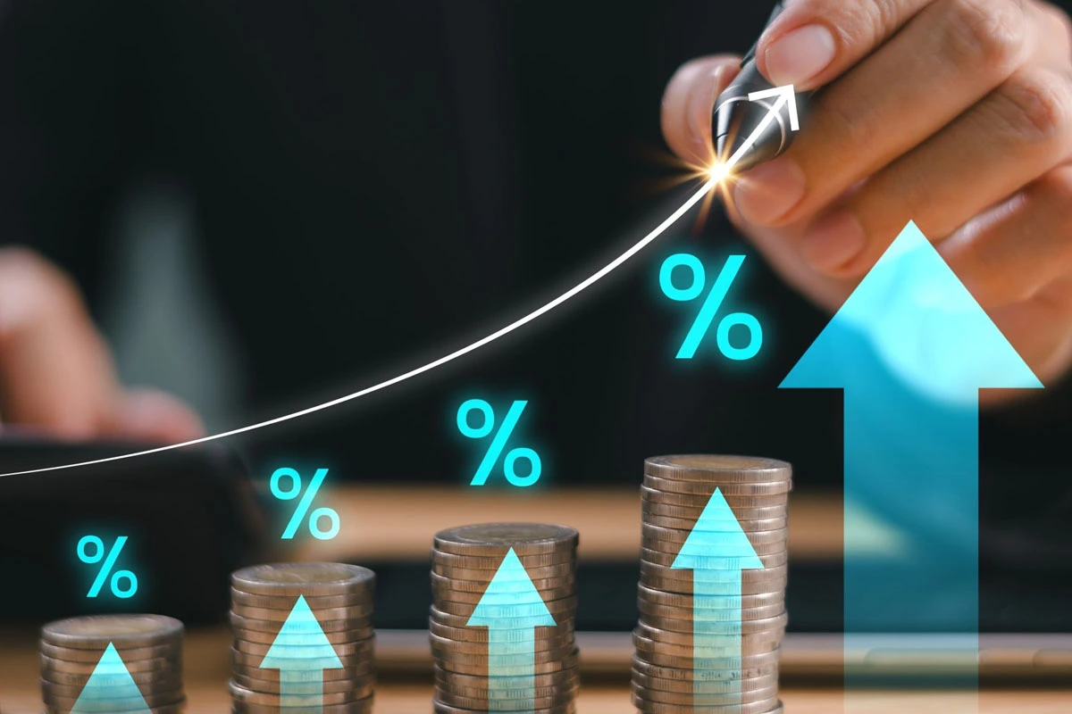 The fixed term deposit maintains different interest rates depending on the chosen bank