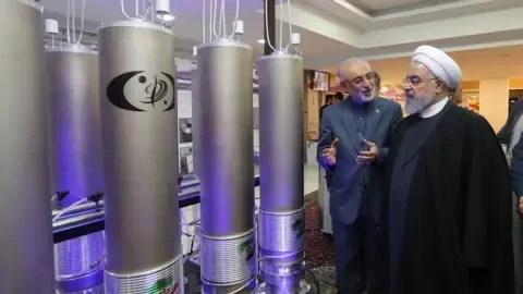 The United States government has included in the agreement a control mechanism for the enriched uranium of the terrorist regime