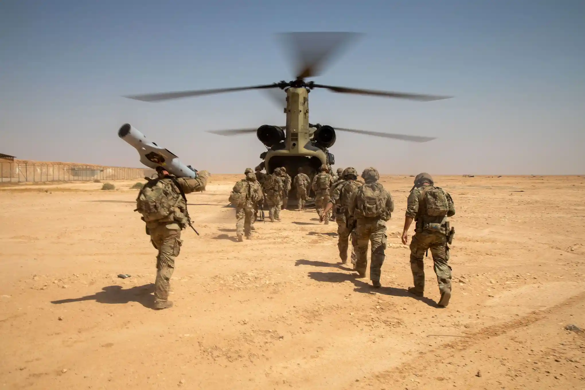 Más de 2.000 militares estadounidenses permanecían estacionadas en Irak tras el último envío de tropas en 2014 para combatir a ISIS