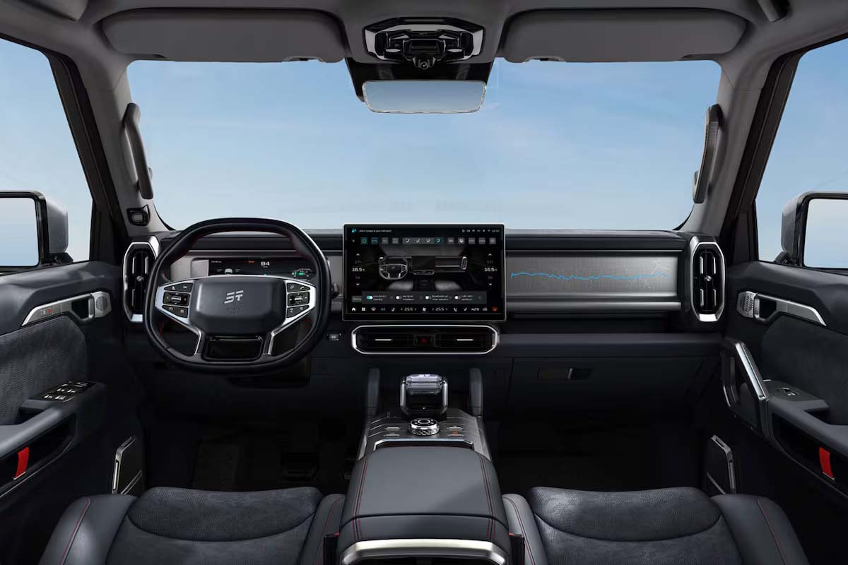 Dimensiones y diseño del SUV híbrido de Jetour