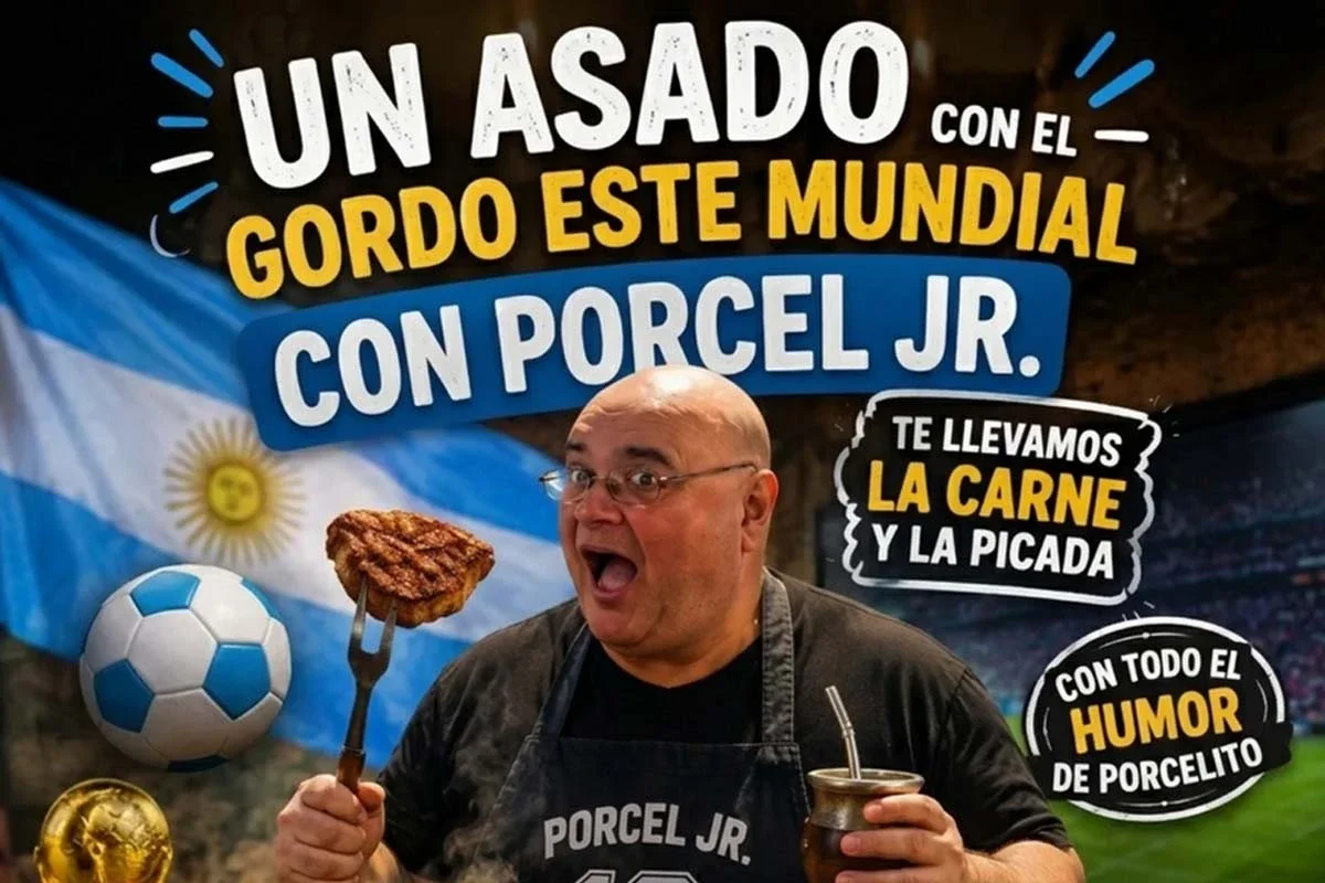 En qué consiste el negocio de Jorge Porcel Jr. para el Mundial 2026