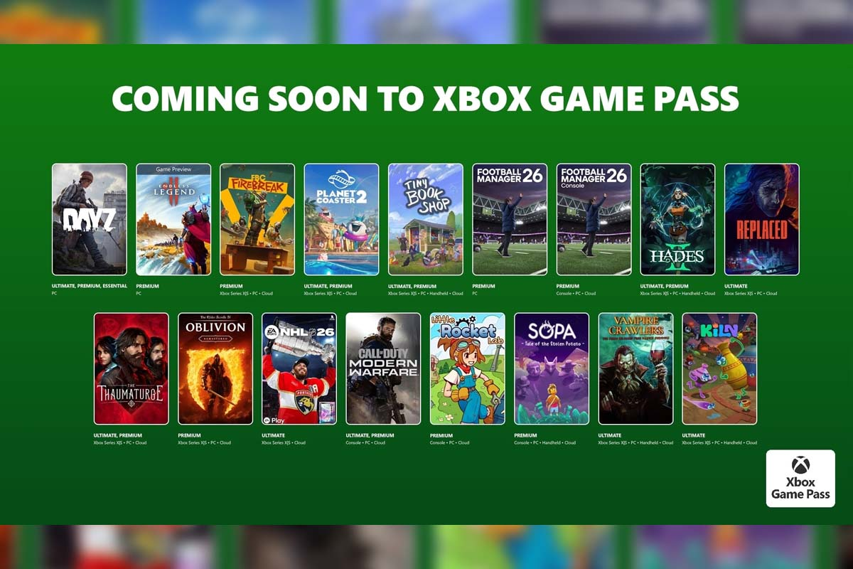 Los juegos que llegan a Game Pass en abril