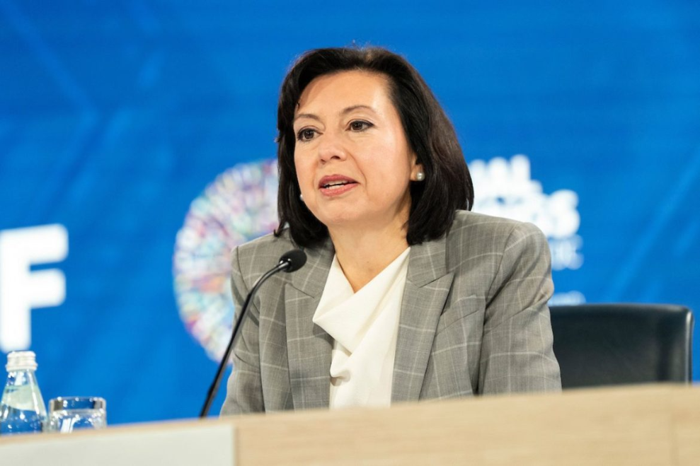 La vocera del FMI, Julie Kozack.