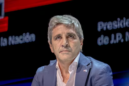Luis Caputo, Minister of Economy.