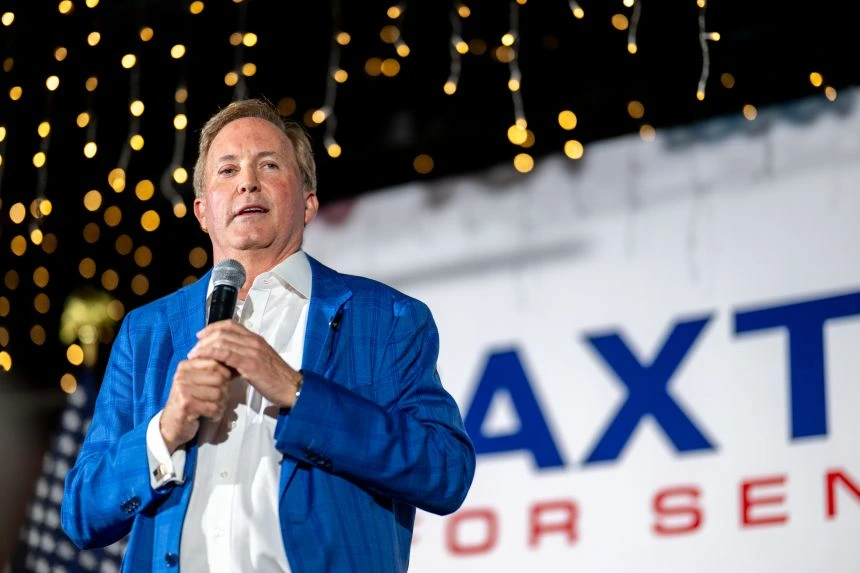 El candidato republicano al Senado, Ken Paxton, fortalece su ventaja frente al demócrata James Talarico