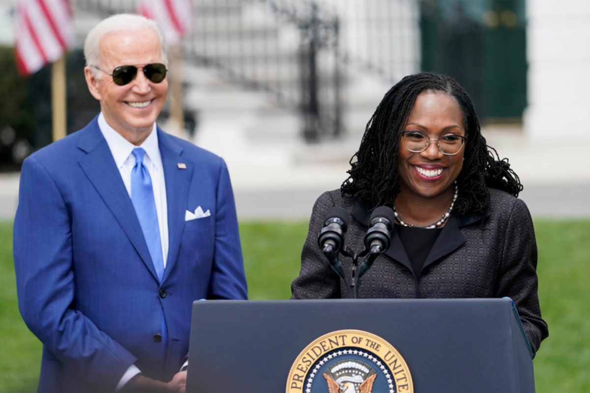 Jackson was nominated to the Court by Biden in 2022