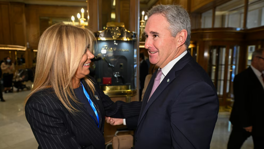 Pablo Quirno and Bettina Bulgheroni