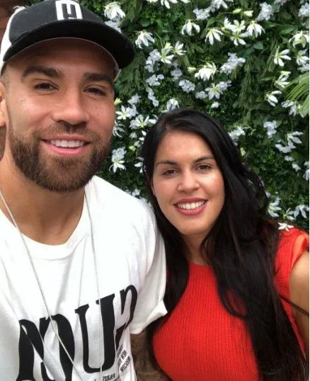 Celeste Rey y Nicolás Otamendi