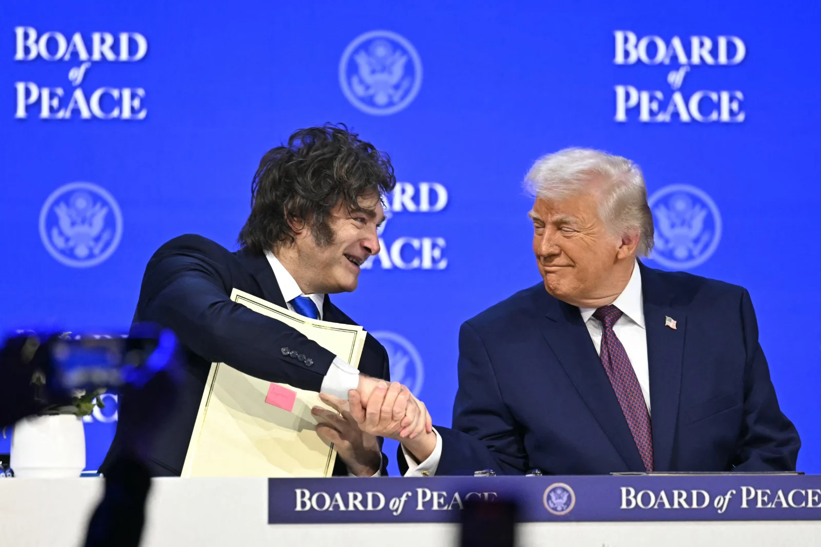 Milei and Trump
