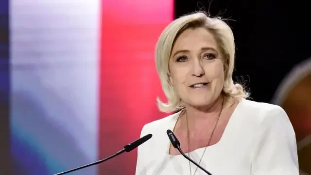 The right-wing presidential candidate Marine Le Pen announced that if she wins the elections, she will withdraw France from NATO's military command.