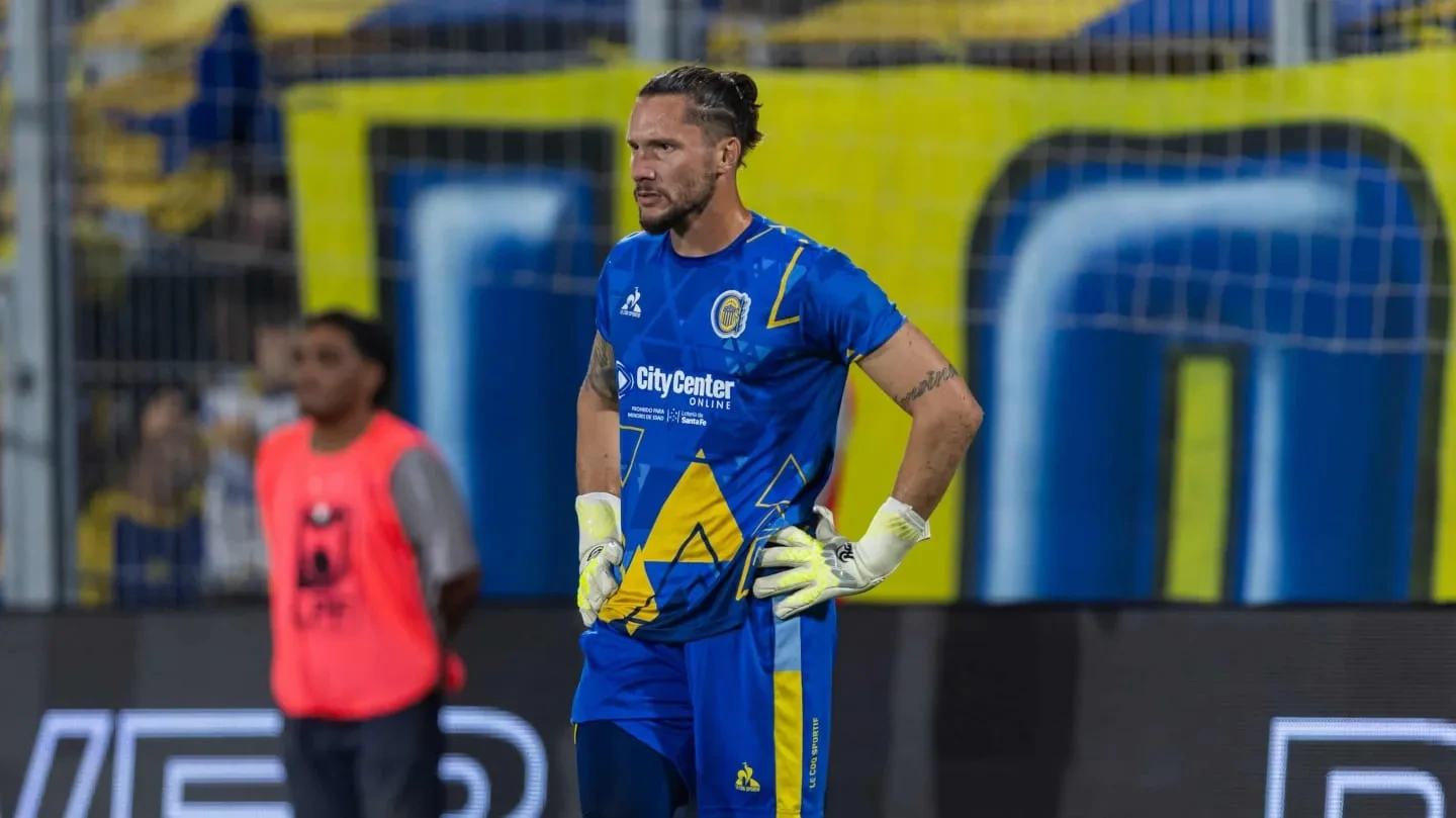 Jeremías Ledesma, arquero, actualmente en Rosario Central