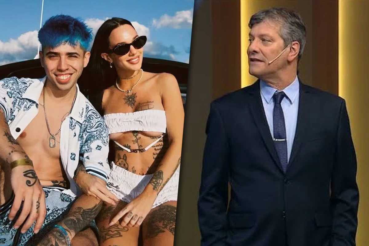 Luck Ra's response went viral when Pergolini asked him about his marriage to La Joaqui