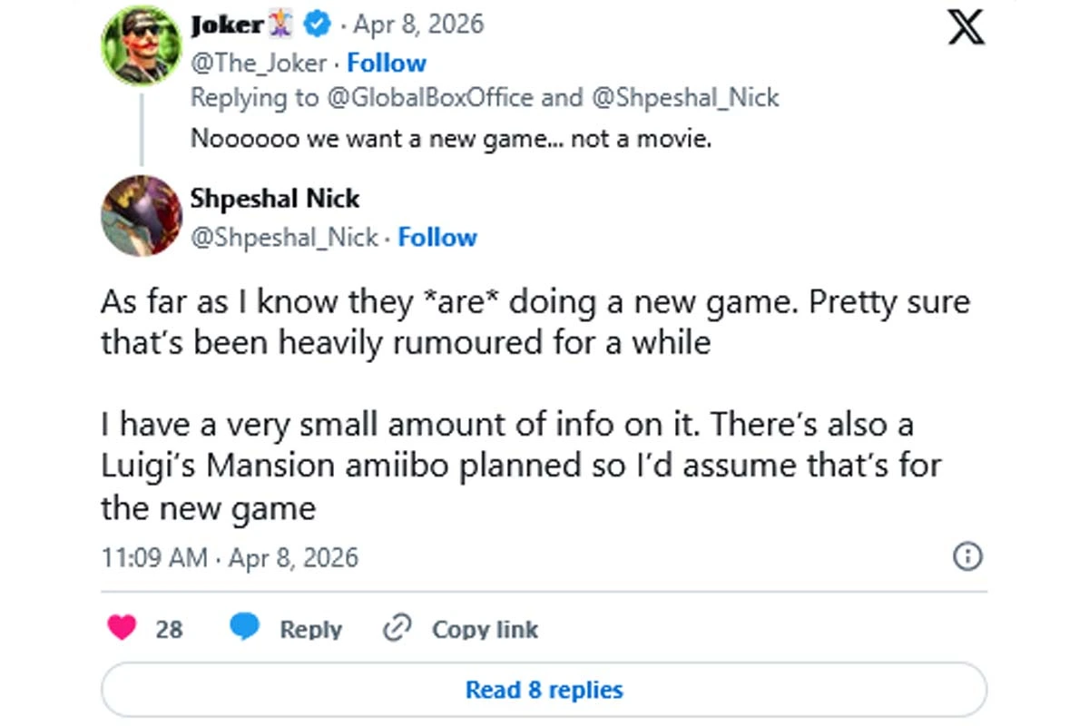 Filtran un nuevo Luigi’s Mansion para Switch 2