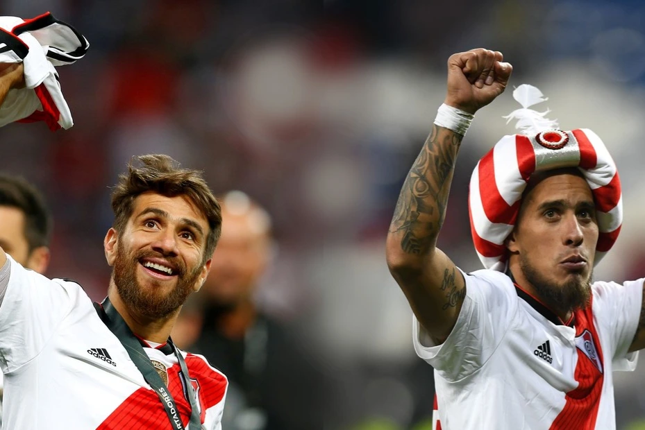 Jonatan Maidana backed Leonardo Ponzio before the Superclasico between River and Boca
