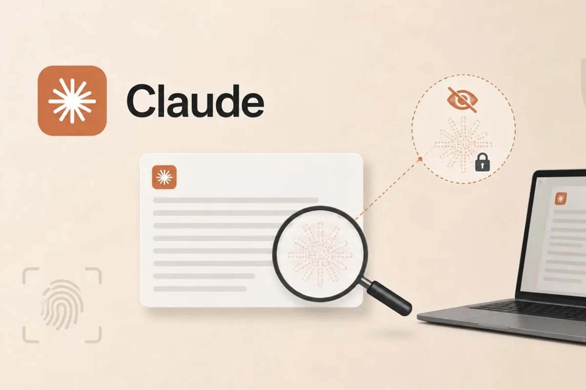 Claude began to incorporate invisible watermarks into his texts