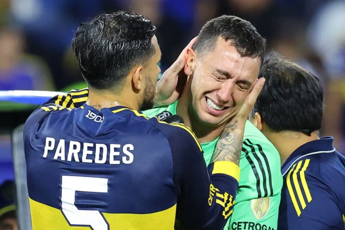 Alarmas en Boca: Agustín Marchesín se rompió el ligamento cruzado de la rodilla derecha y será baja por al menos 8 meses