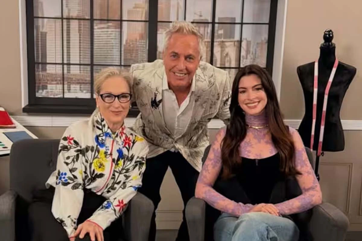 Marley's meeting with Meryl Streep and Anne Hathaway