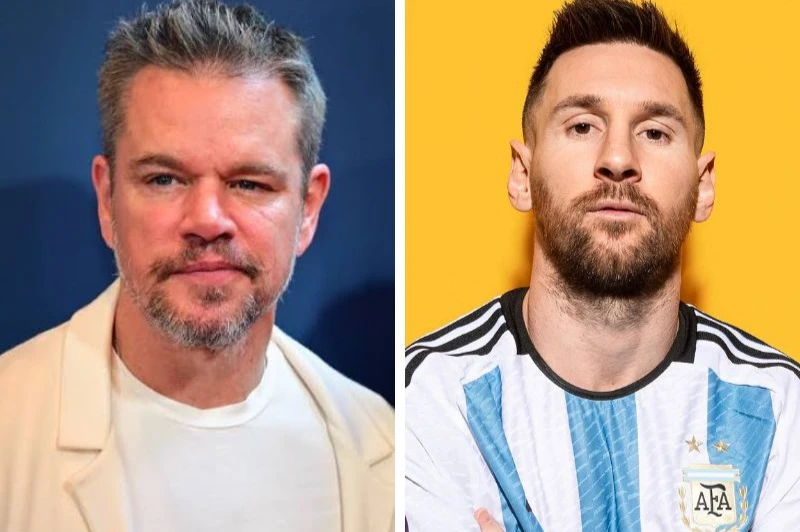Matt Damon sorprendió al hablar de Lionel Messi en pleno Mundial: “Es un héroe en mi casa”