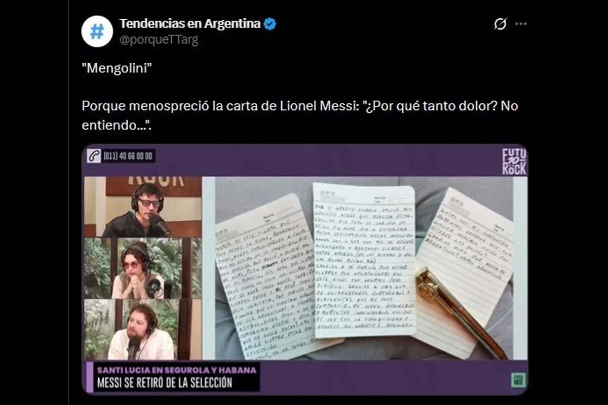 ¿Qué críticas recibió Julia Mengolini por sus dichos?