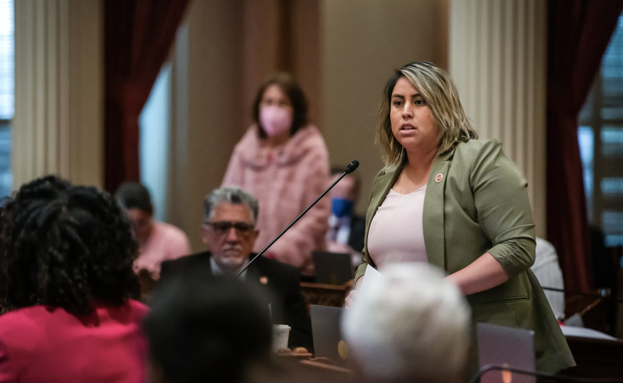 Democratic Senator Menjivar accused the Trump administration of “attacking the LGBT community”