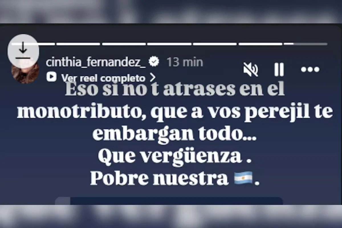 Qué dijo Cinthia Fernández sobre los videos de Jesica Cirio