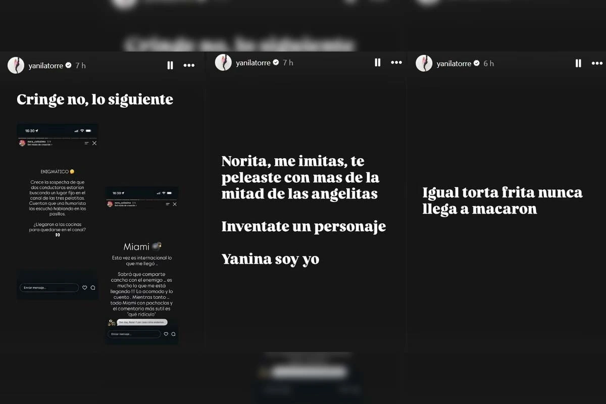 Yanina cuestionó el uso de ese formato