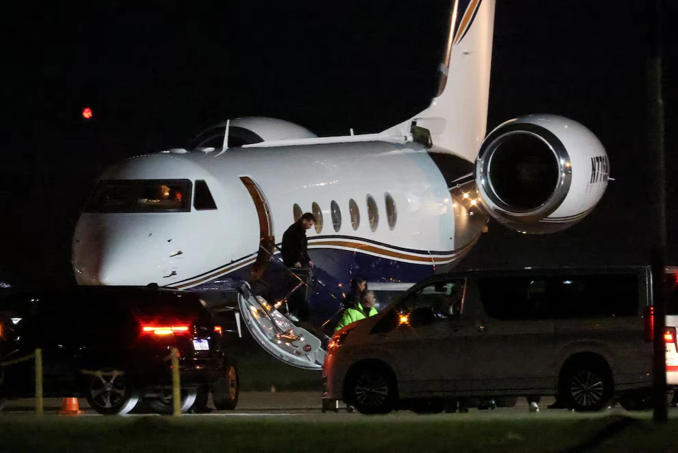 Lionel Messi arrived in Rosario to say goodbye to his father, Jorge
