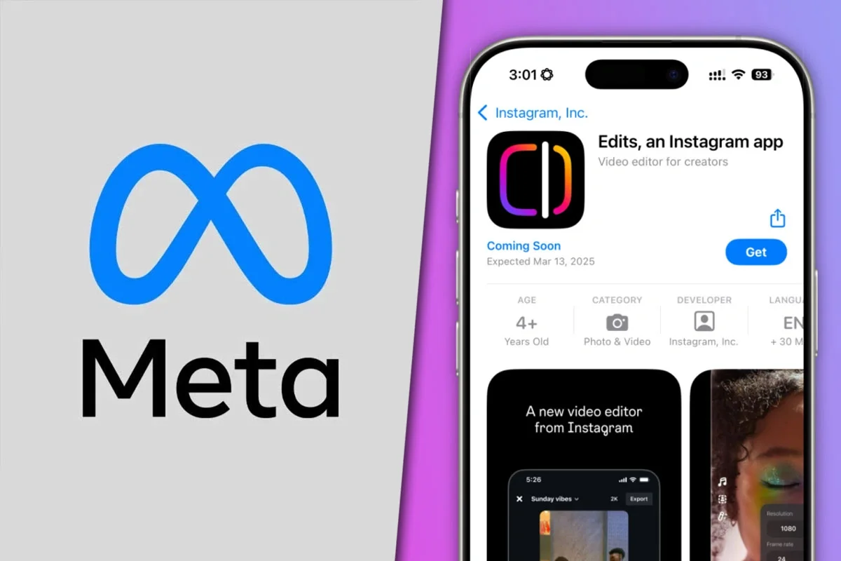 Meta prepara una actualización para 'Edits': sumará inteligencia artificial y una versión para PC