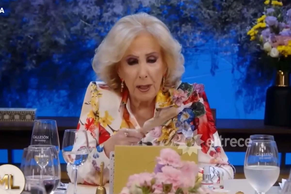 Una invitada confirmada para La noche de Mirtha decidió no asistir al programa