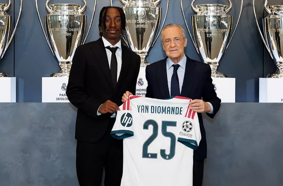 Diomandé fue el fichaje más caro de la historia del Real Madrid