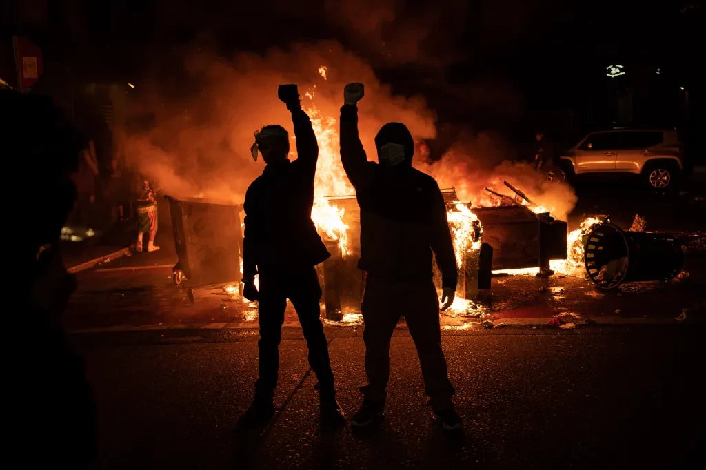 Terroristas de izquierda.