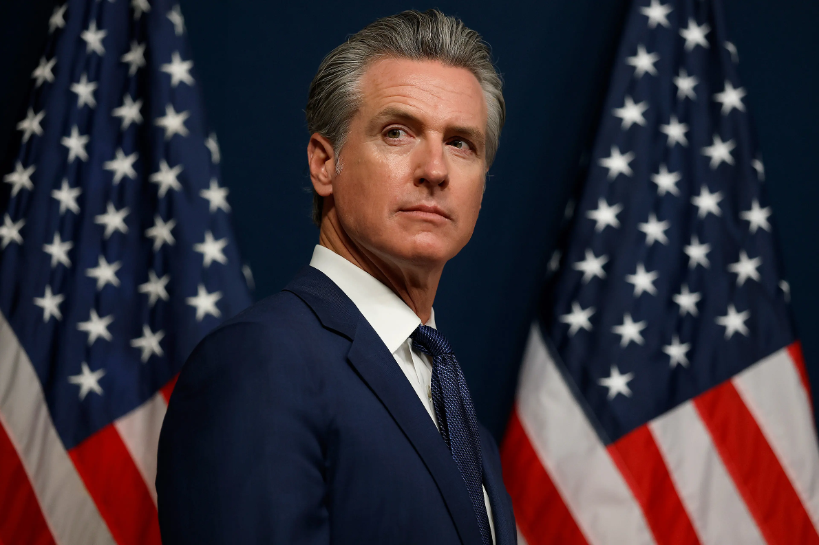 Socialist Democrat Gavin Newsom promoted a reform that could add some additional seats to the Democratic Party