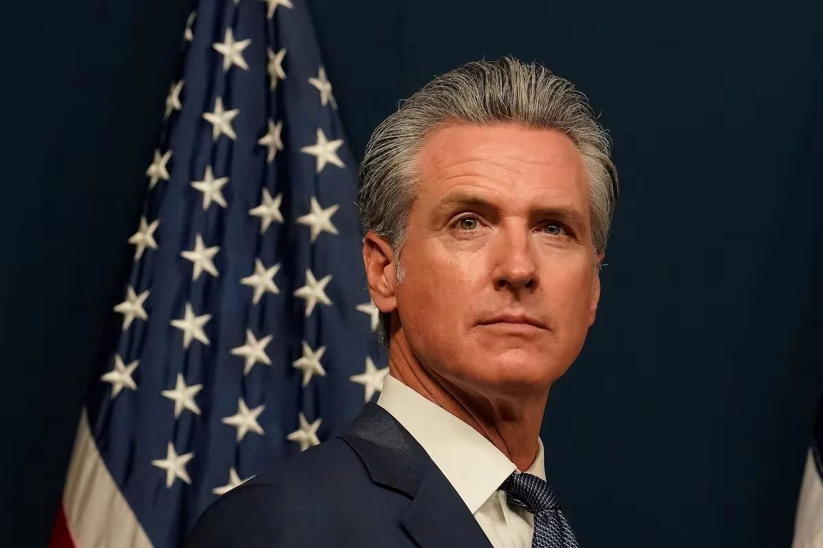 Democrat Gavin Newsom faced harsh criticism from Fresno County for imposing a tax increase on local election ballots
