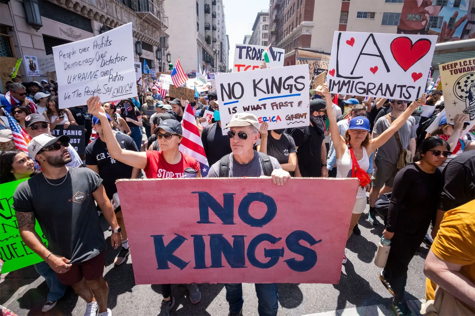 Allen previously participated in dangerous leftist demonstrations such as the “No Kings” against the Trump administration
